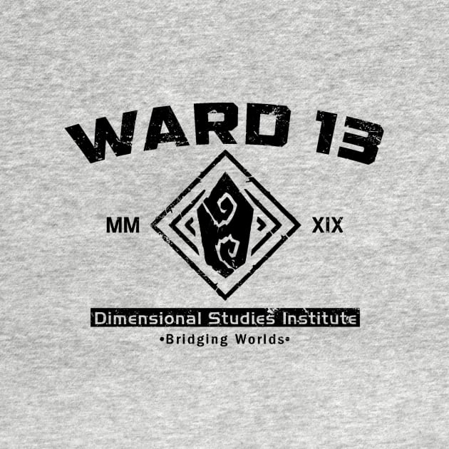 Ward 13 (Black) by Miskatonic Designs